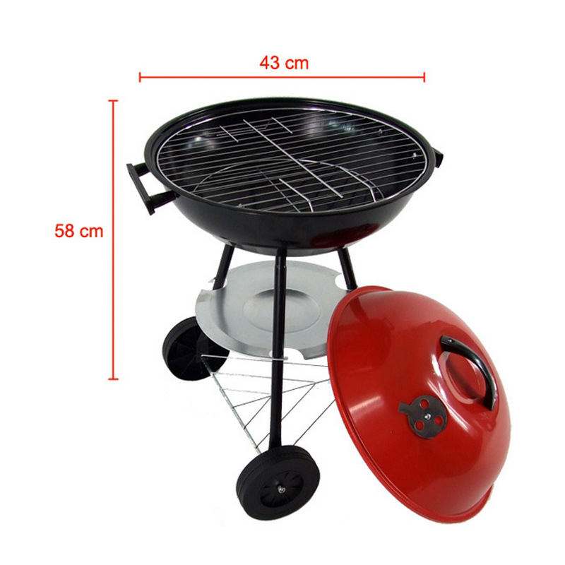 Suministro directo de fábrica Apple Parrilla de barbacoa se puede utilizar para otros colores diseño libre LOGO Parrilla de barbacoa de carbón