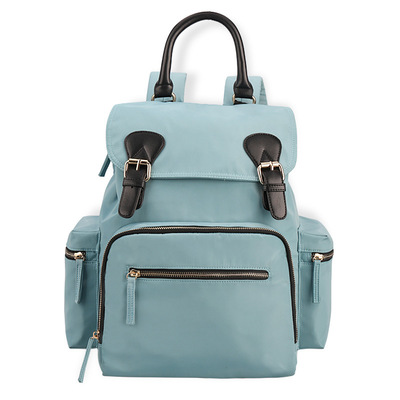 新款时尚母婴双肩包大容量多功能妈咪包外出旅行双肩包女式2018|ms