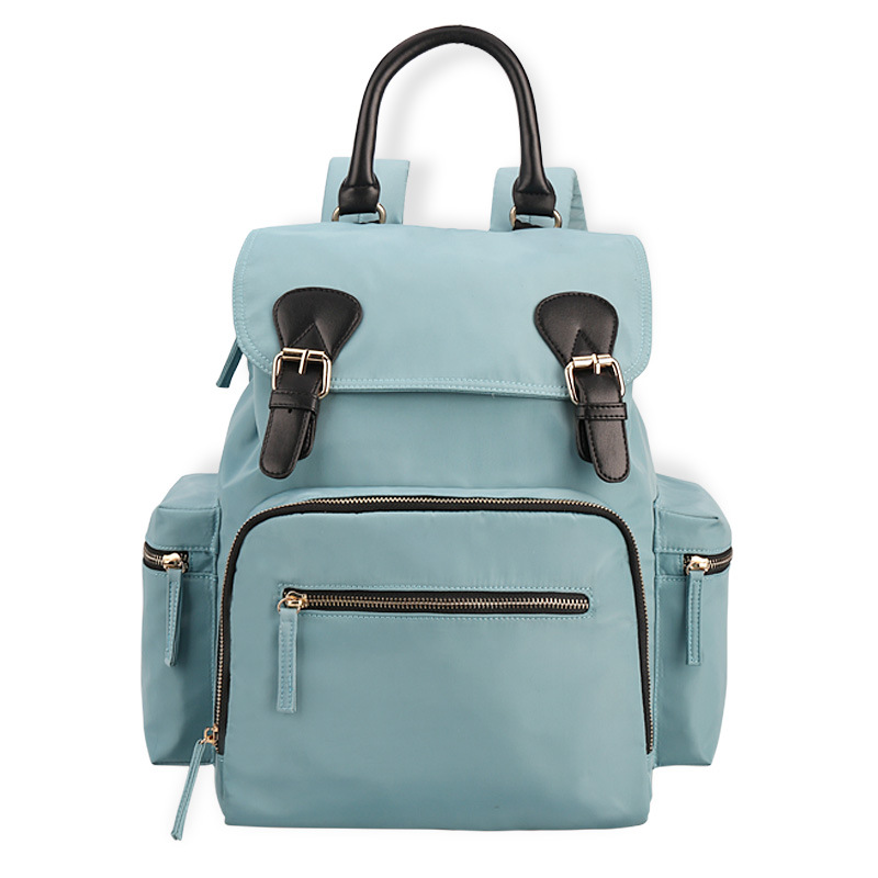 新款时尚母婴双肩包大容量多功能妈咪包外出旅行双肩包女式2018|ms