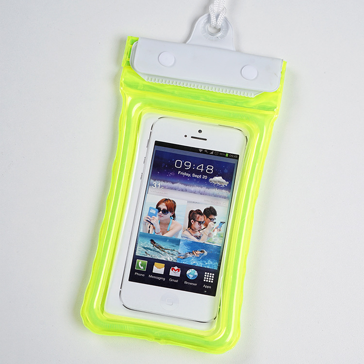 High-quality Eco-Friendly PVC Waterproof Bag, Waterproof Cover for Diving IPX7 Level Mobile Waterproof Bag