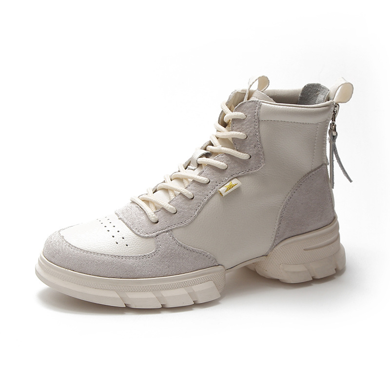 Bottes femme DAFEIOU     en En cuir - Ref 3355346 Image 5