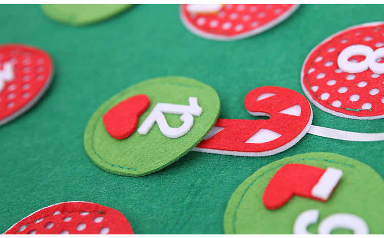 Christmas Countdown Calendar Advent Decoration Hanging Pendant_voghion.com