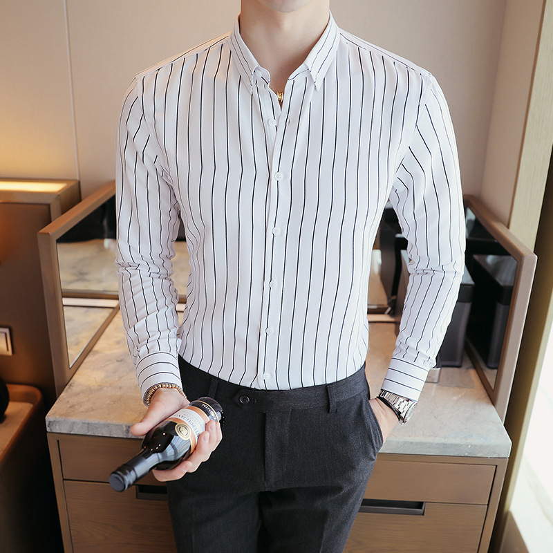 B6208 620K ÁO SƠ MI NAM SHIRYTA DÁNG ÔM BODY GỢI CẢM SEXY MÙA XUÂN THU ĐÔNG PHONG CÁCH TRẺ TRUNG PHONG CÁCH HÀN QUỐC THỜI TRANG NAM G02 SẢN PHẨM MỚI