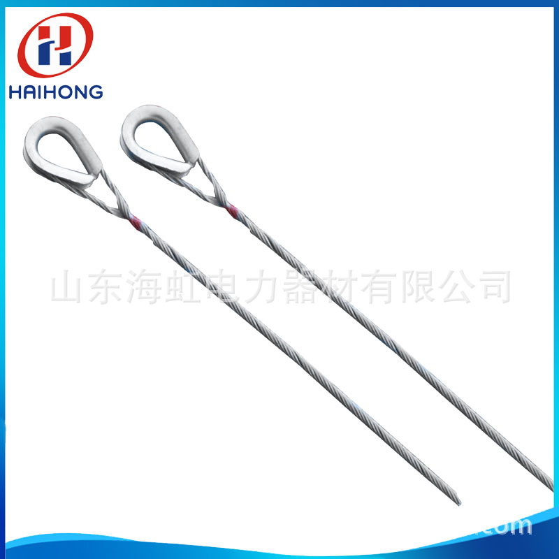 厂家直销 铝包钢镀锌钢丝耐张线夹 预绞丝光缆耐张串价格