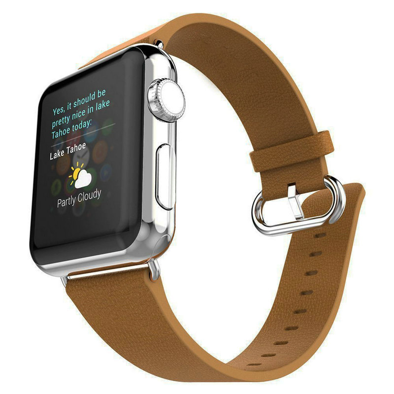 Apply to Apple genuine leather Watch Band iWatch Watch strap Loopback Buckle connector Packaging box