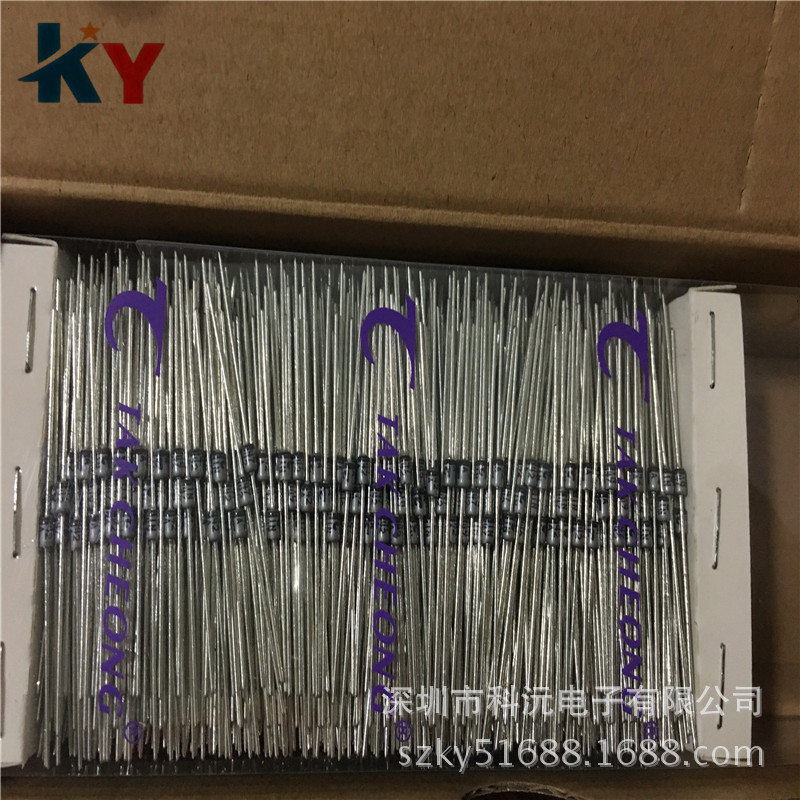 ON德昌 直插稳压二管 1W 12V 1N4742A 1N4742 DO-41 全新