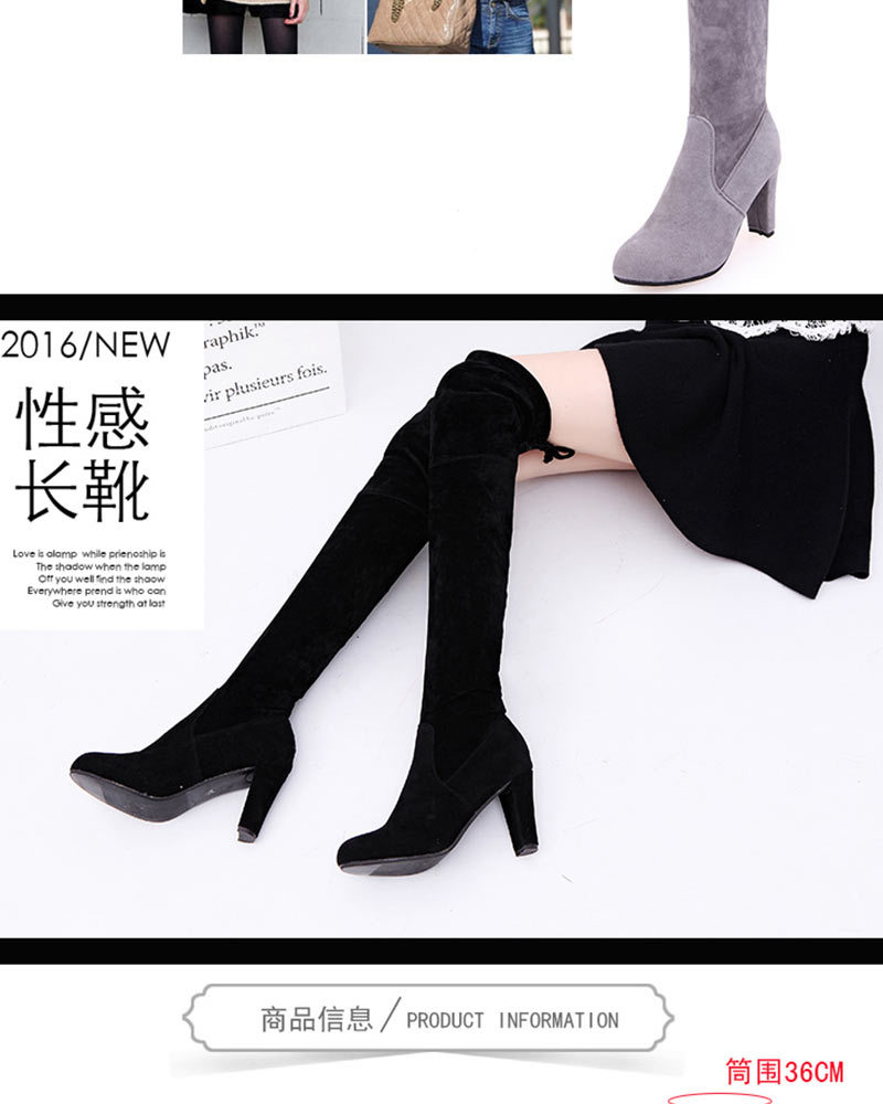 Bottes femme en Daim - Ref 3355151 Image 16