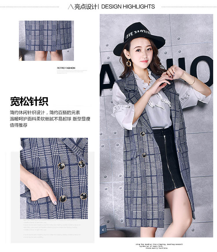 Gilet femme en Mélange de coton - Ref 3317901 Image 13