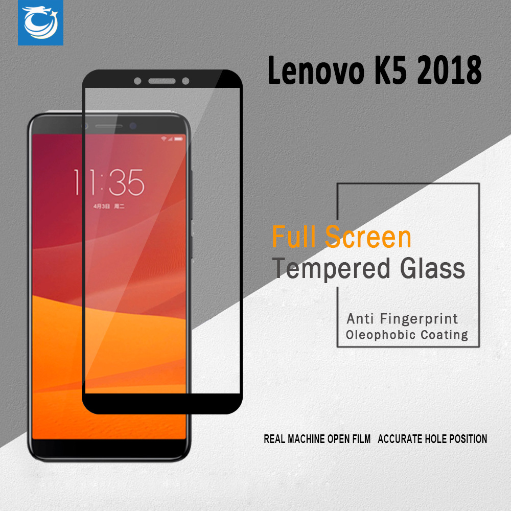 Lenovo K5 2018手机无白边全屏丝印膜一体胶优惠批发，适用于iPhone X和SE2