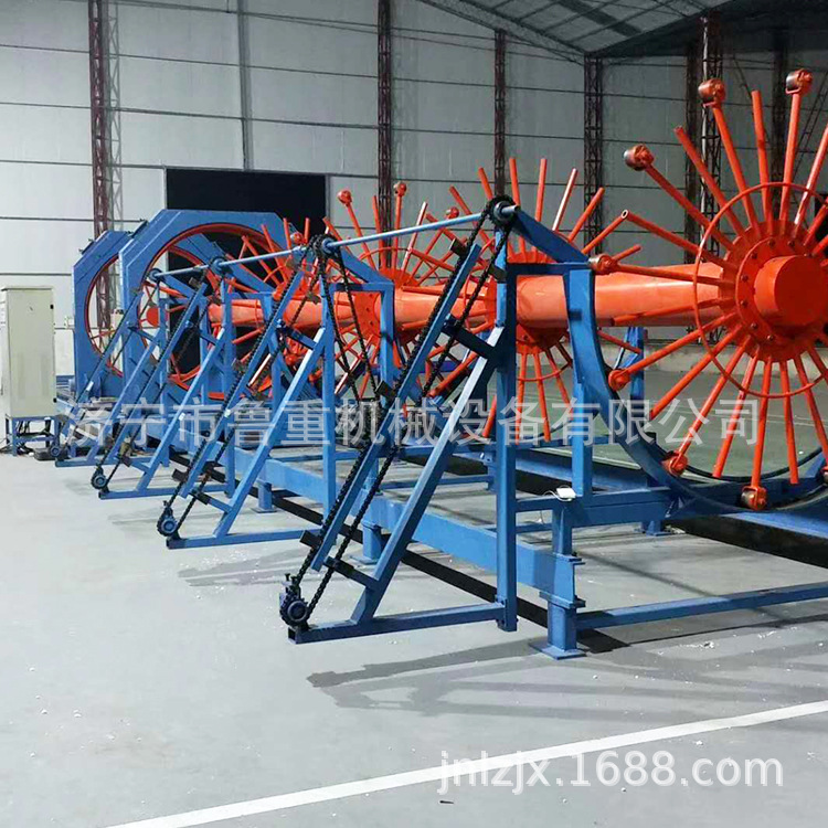 数控钢筋笼成型机 自动数控钢筋笼滚焊卷笼机