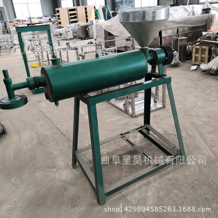 简易款小型家用粉条机 产量小挤压出粉自熟 加工粗细粉条换模具