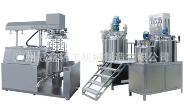 GX-B-500L内外循环真空均质乳化机 真空乳化锅 染膏生产设备