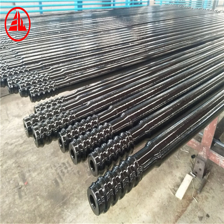 山东厂家直供台车钻杆1.83米 3.05米4.27米T38快接钎杆螺纹连接钎