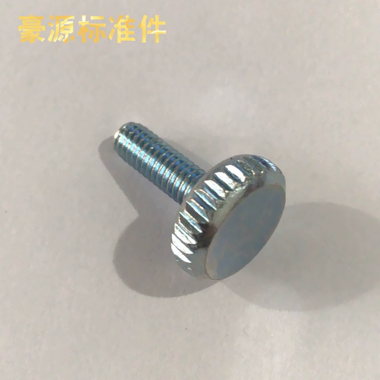 Производители оптовые болты с накаткой винты с плоской головкой накатки Винтовые Винты Болты с круглой головкой