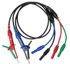 EXTECH 380565测试引线带Kelvin夹子供380580用