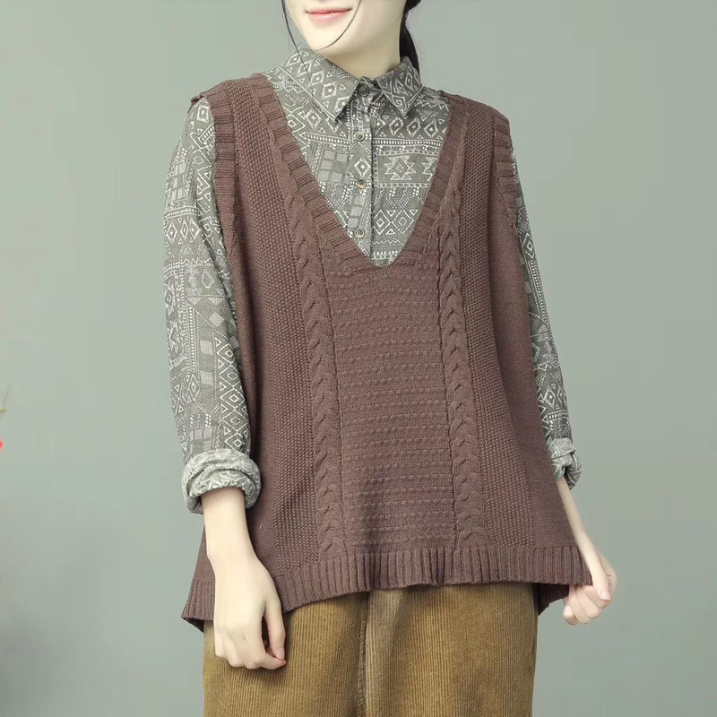 Gilet femme en Tricot - Ref 3317019 Image 4