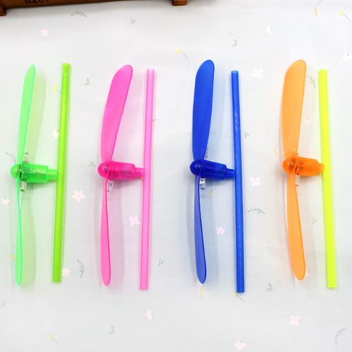 Luminous helicopter/Classic nostalgic helicopter with flashing lights/Flying fairy toy/Wholesale luminous and flashing toys