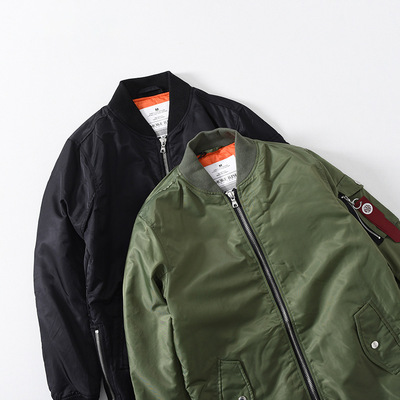 一件代发冬季男士中长款棉衣男棒球领棉服外套 休闲加厚棉衣外套|ru