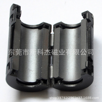 UF110 卡扣式滤波抗干扰磁环 夹扣式防干扰铁氧体镍锌消磁环厂家