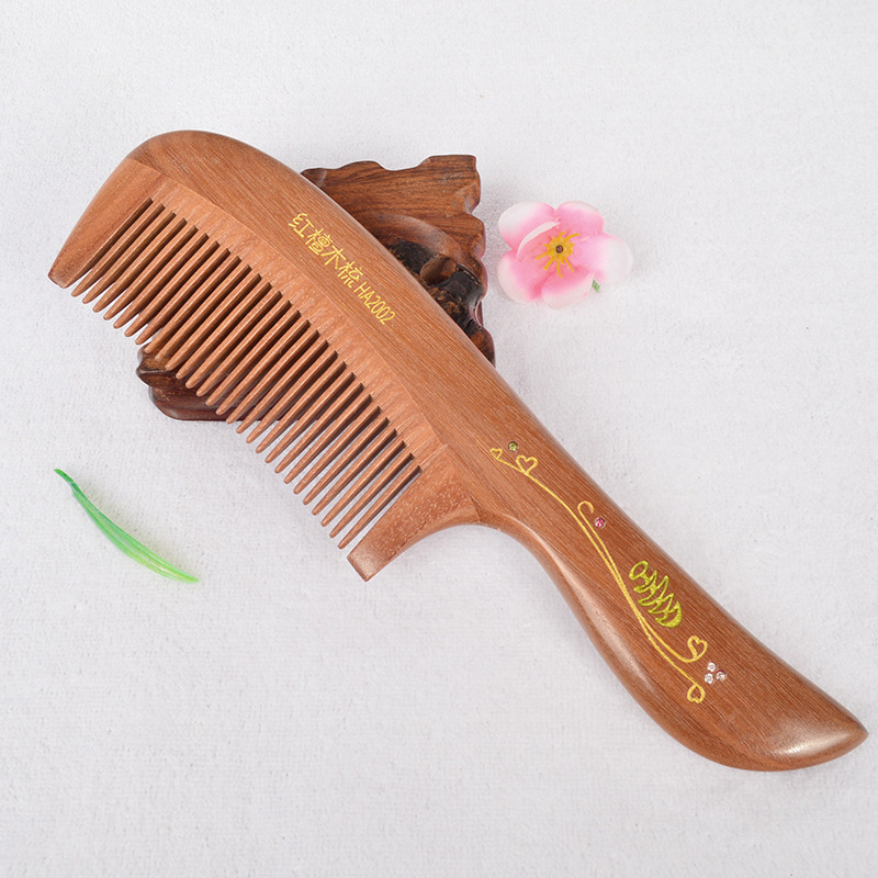 anti-static brush sandalwood