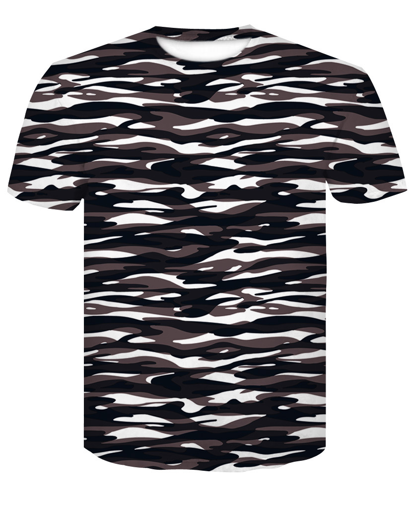 DX017-T恤短袖模版-前