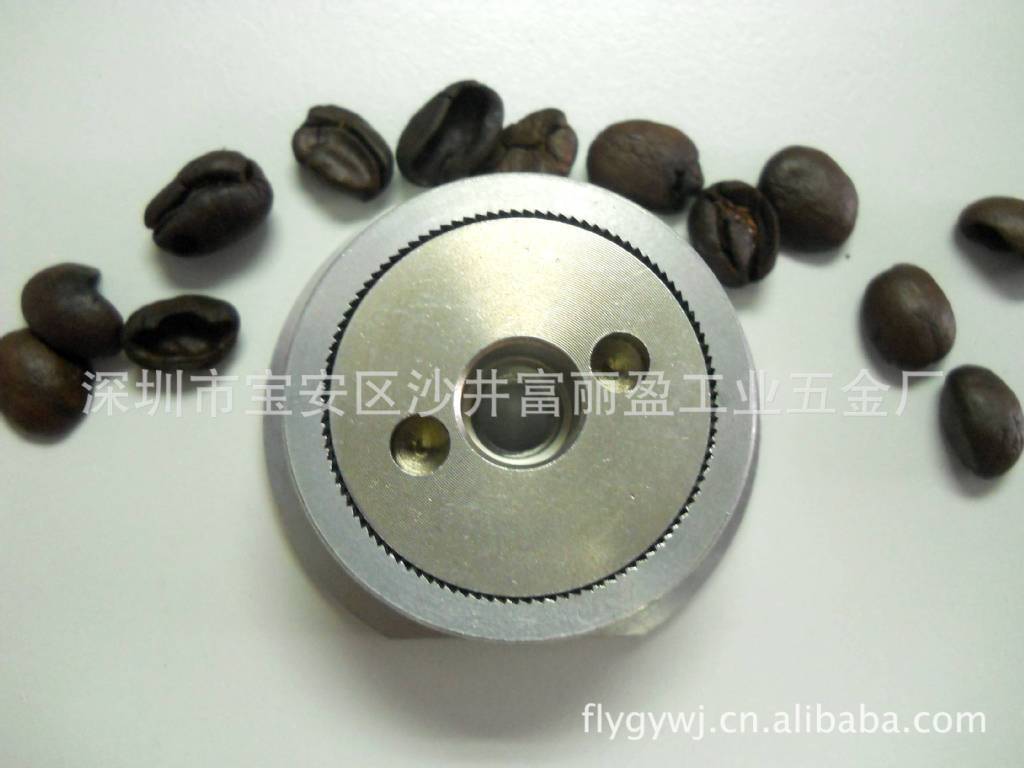 弧形不锈钢螺旋槽咖啡豆研磨刀