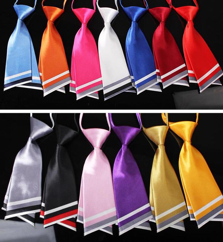 Korean Style Professional Dress Women's Small Tie Japanese Style Bow Tie College Style Collar Flower Performance Activity Bow Student