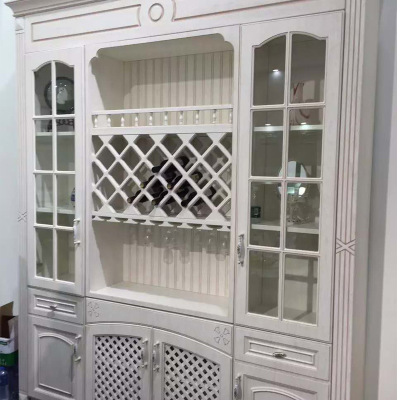 现代中餐边柜隔断柜储物柜带门 定制古典装饰柜酒柜收纳储物柜|ms