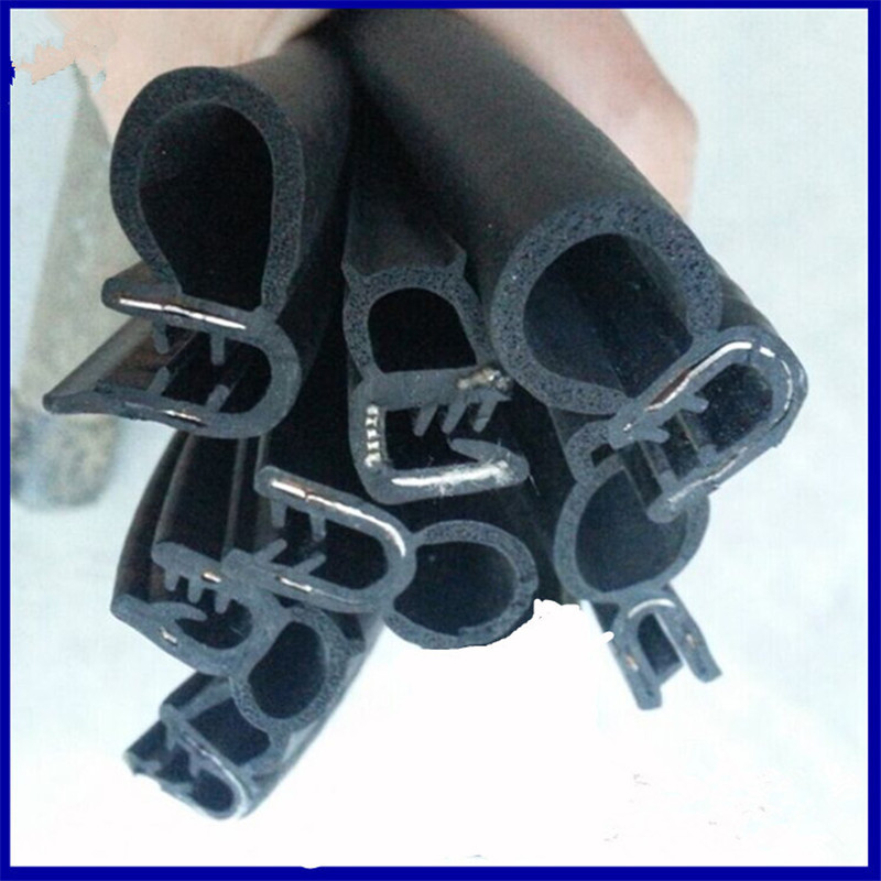 供应三元乙丙橡胶密封条 汽车车门密封条 epdm钢带骨架密封条