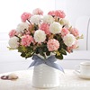 Manufactor European style simulation Bouquet of flowers high-grade Oil Painting Juanbu Artificial flower Wedding celebration decorate Man-made Hydrangea