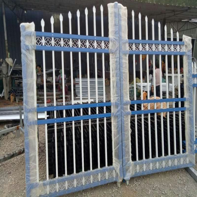 钢管栅栏门图片大全,钢管门图片大全,农村钢管大门图片_大山谷图库