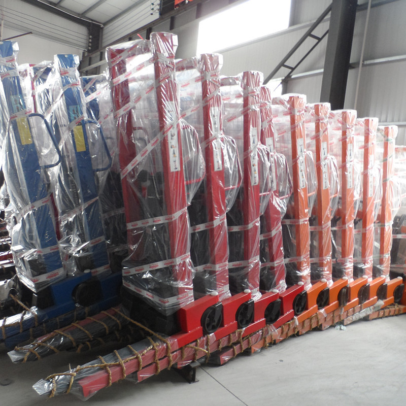 1吨2吨3吨堆高车 升高车 装卸车 双门架堆高车 手动叉车