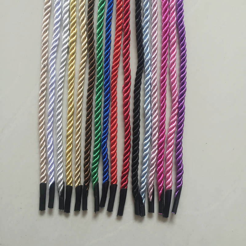 批发0.4cm三股手提绳 手提袋绳 纸袋拎绳 礼品袋绳 酒盒包装绳子