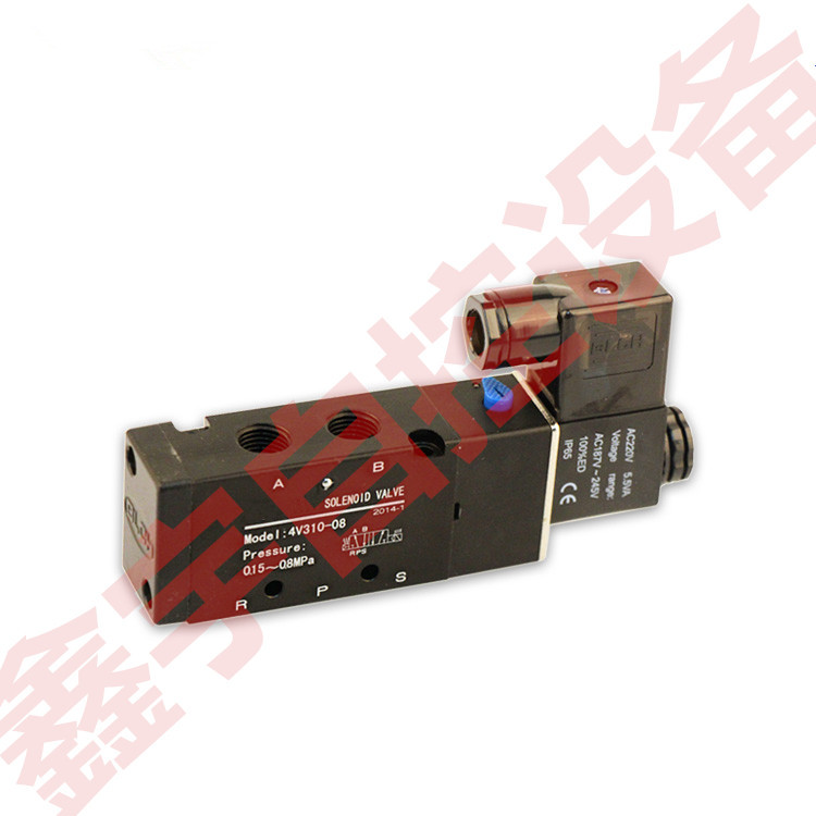 二位五通电磁阀 二位五通换向阀 二位五通电磁换向阀 4V410-25