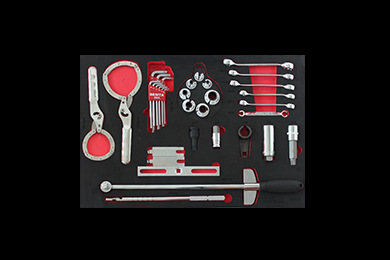35件汽修专用工具托组套