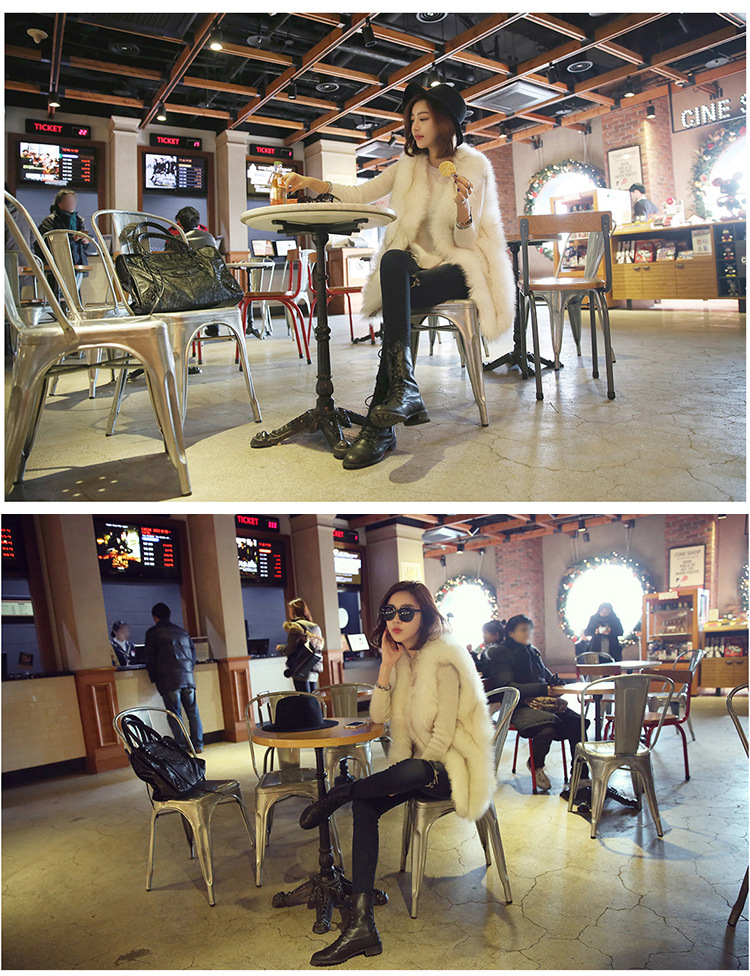 Gilet femme MA DAMAI en Fourrure - Ref 3317841 Image 20