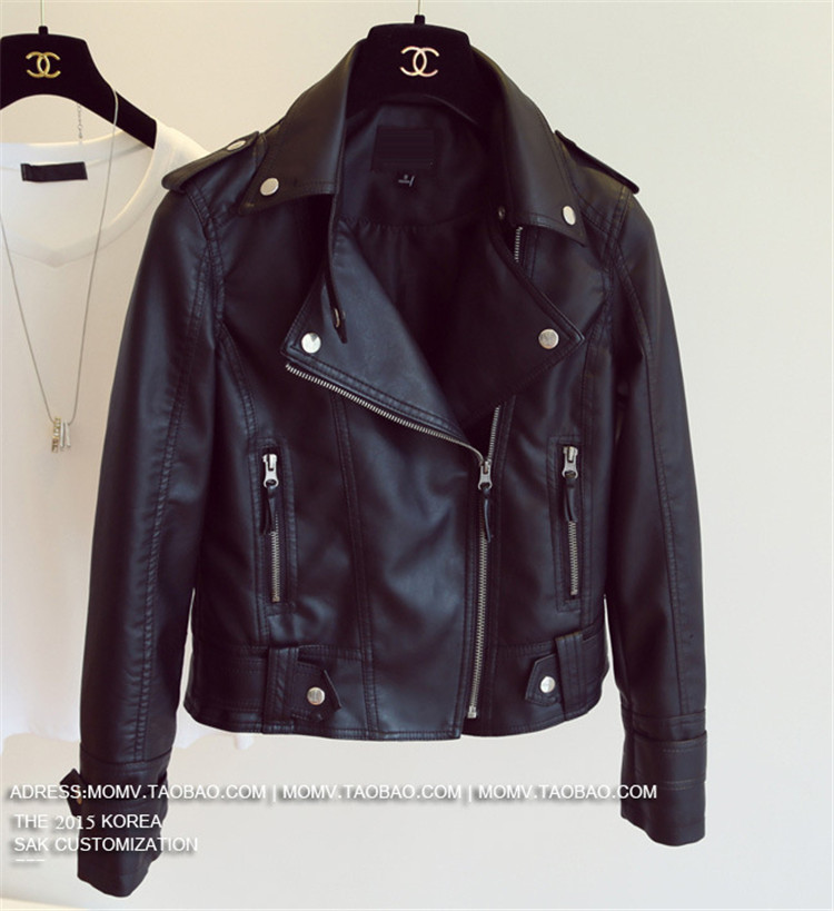 Veste cuir femme en PU - Ref 3331415 Image 10