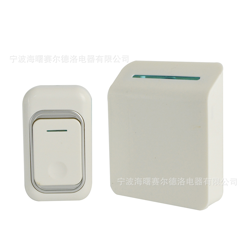 可选曲调音量遥控一拖一门铃电池直流家用无线老人呼叫器