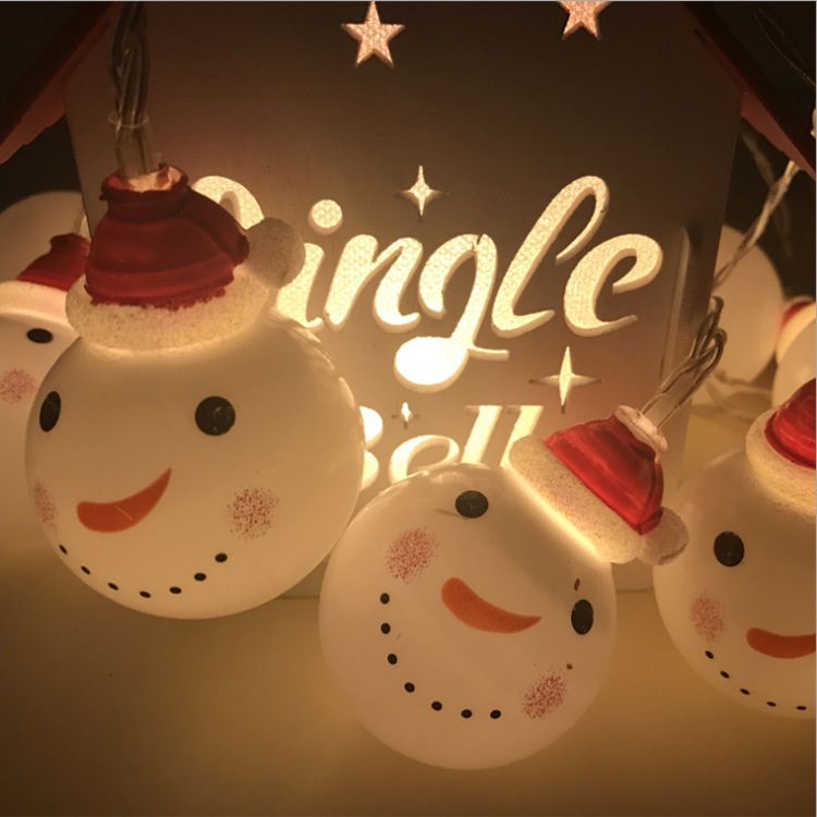 크리스마스 눈사람 타격