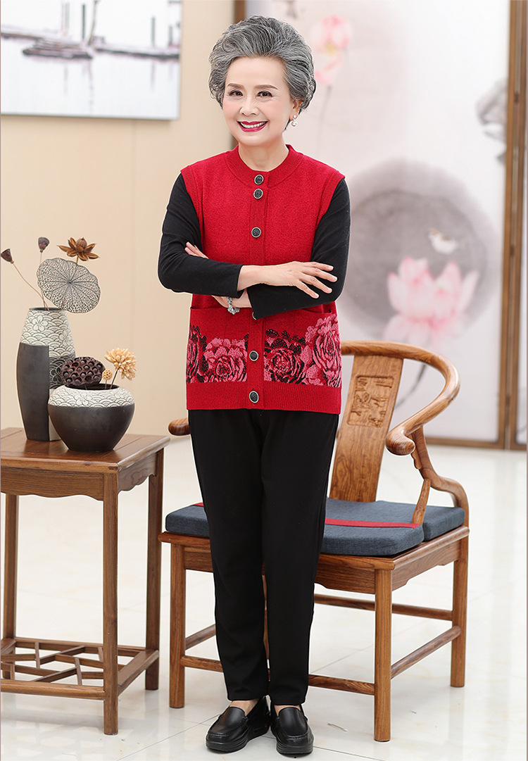 Gilet femme MOUTON ROUGE en Tricot - Ref 3317932 Image 22