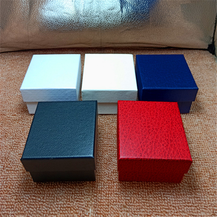 厂家直销订做各类手表包装盒子 首饰盒印LOGO饰品首饰盒定制批发