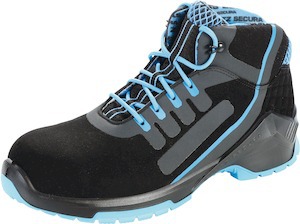 高帮鞋，黑色/蓝色 VD PRO 1800 ESD，S2 NB 44