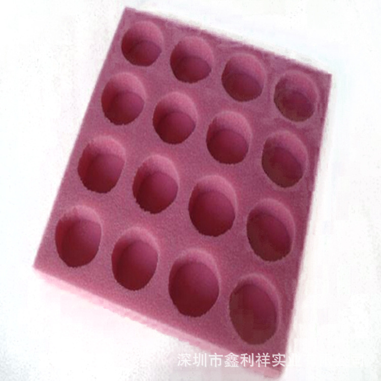 厂家批发防静电海绵内衬 化妆品盒内衬 EVA雕刻内托来图定 制