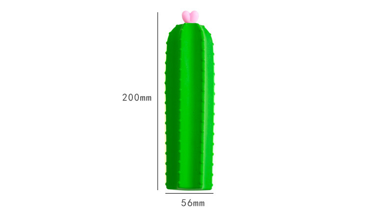 Cactus Silicone Pencil Case Image 1