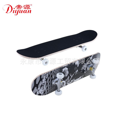 Long-term sales Solid durable Wood Skateboard Four wheel wooden skateboard Fish plate Skate tool Quality Assurance