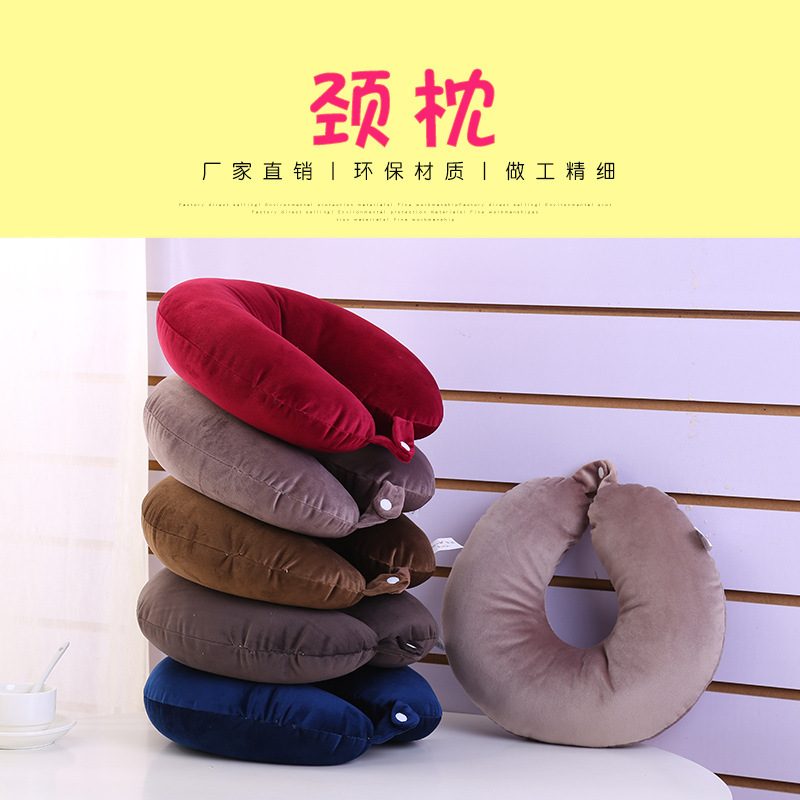 Almohada en forma de U para logotipo Promoción de publicidad promoción actividad regalo empresa apertura práctico pequeño regalo almohada en forma de U