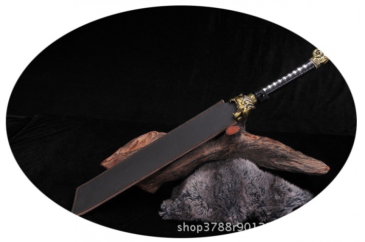 龙泉精品刀剑锦衣卫刀剑虎头刀剑高锰钢汉剑唐剑长剑批发未开刃|ms