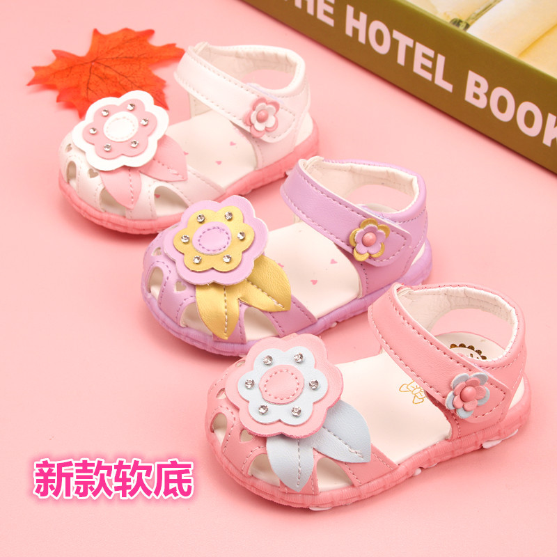 2020 summer new baby girl sandals baby s...