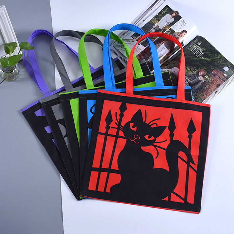 厂家批发广告环保宣传礼品手提袋可加印logo多款无纺布服装购物袋