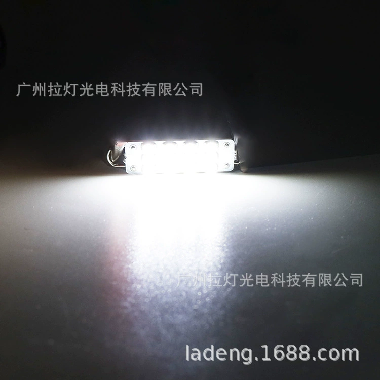 Авто двойной-острый 44мм 12smd 1210 потолочный светильник/ лицензионная лампа Reading light кросс-бордер для белого 12V
